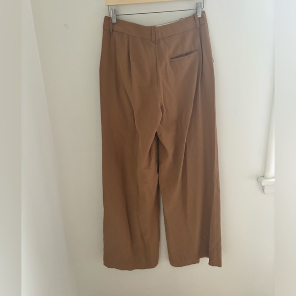 Mango Wide Leg Pleated Trousers - Picture 11 of 11